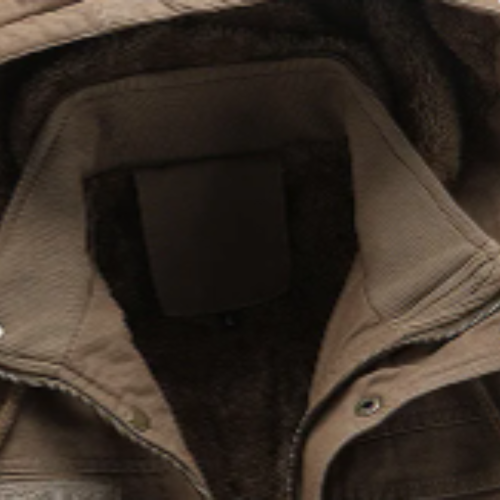 Elegante winddichte Winterjacke