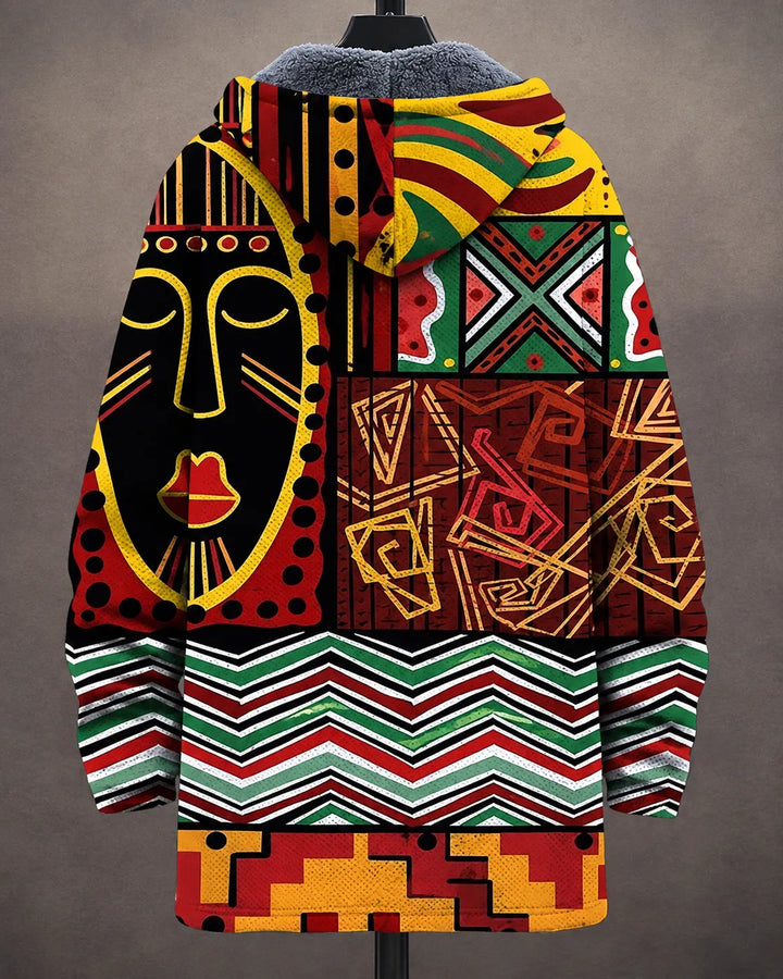 Amara Heritage Kunst-Print Kapuzenjacke