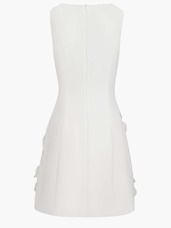 Elegantes Ärmelloses Mini-Kleid mit Ausschnitt