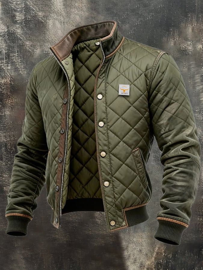 Wattierte Herrenjacke