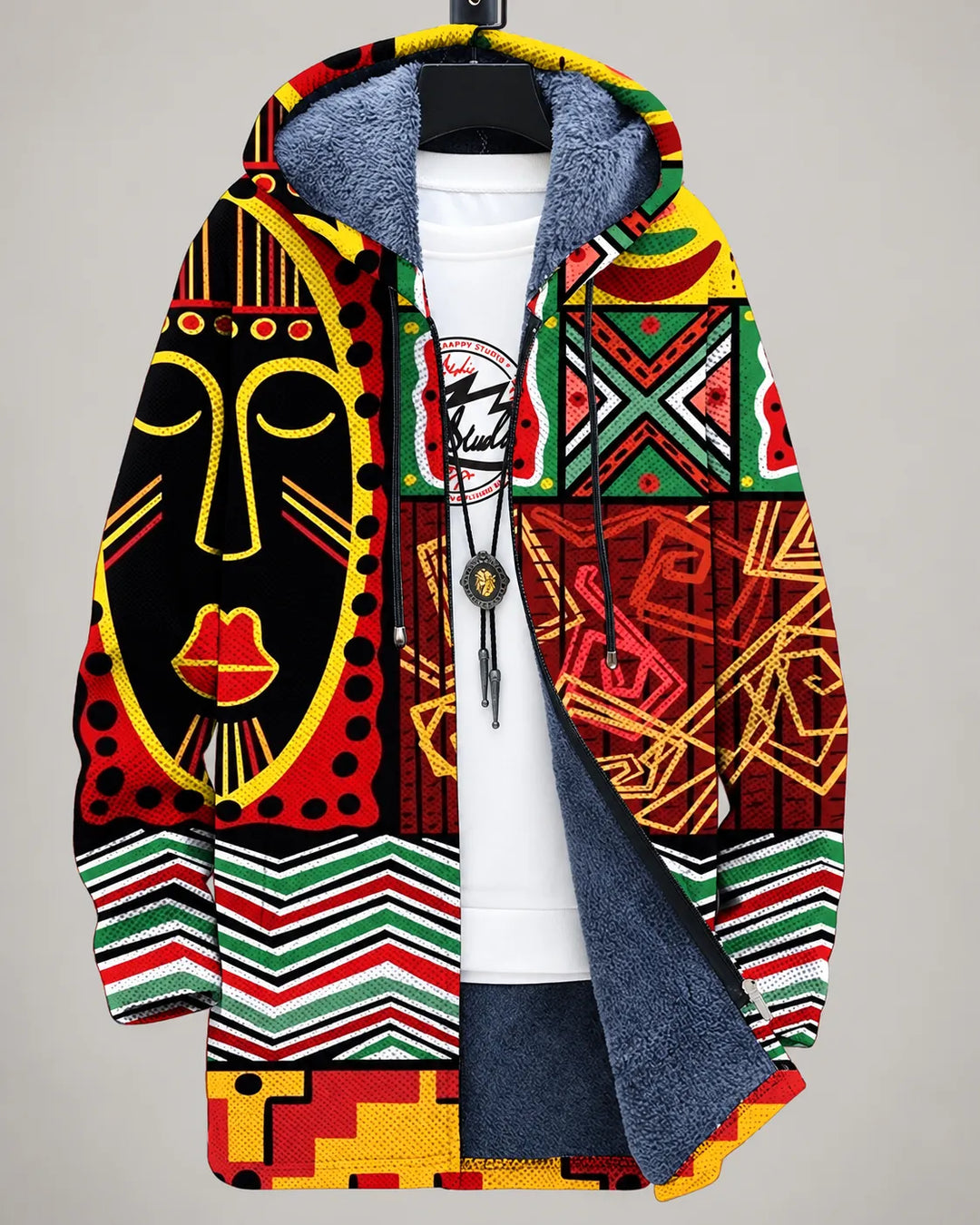Amara Heritage Kunst-Print Kapuzenjacke