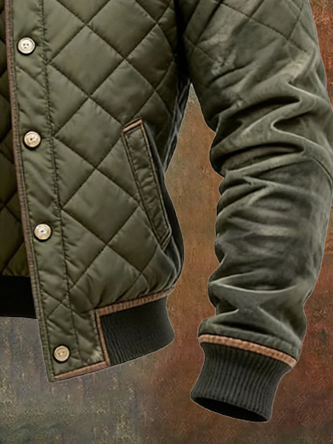 Gewatteierte Herrenjacke