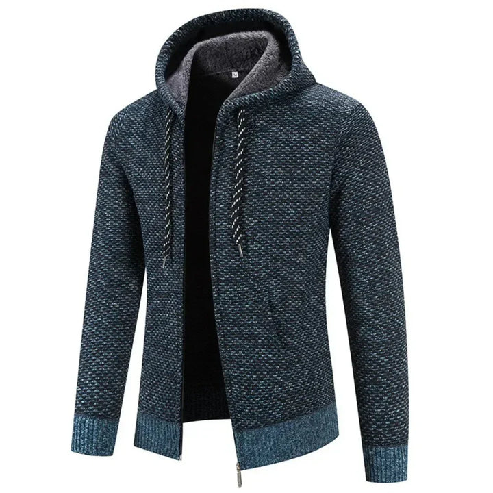 Silvan | Herren-Strickpullover mit Kapuze