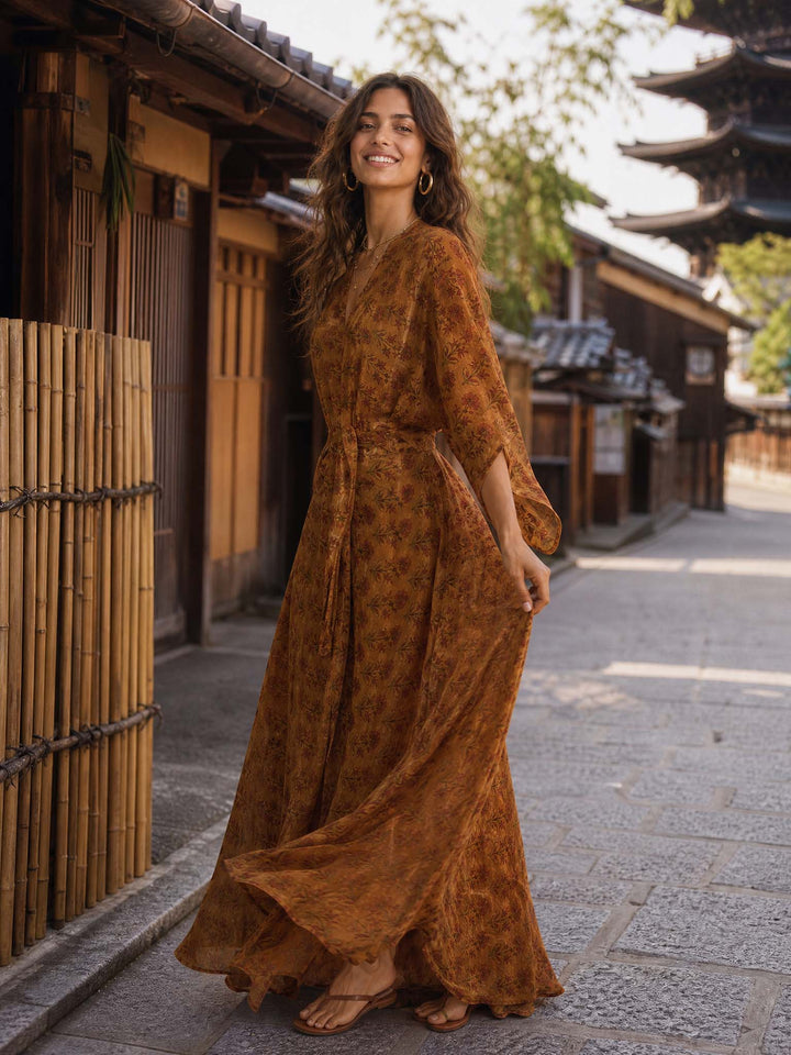 Illusion-7 | Bedrucktes Kleid