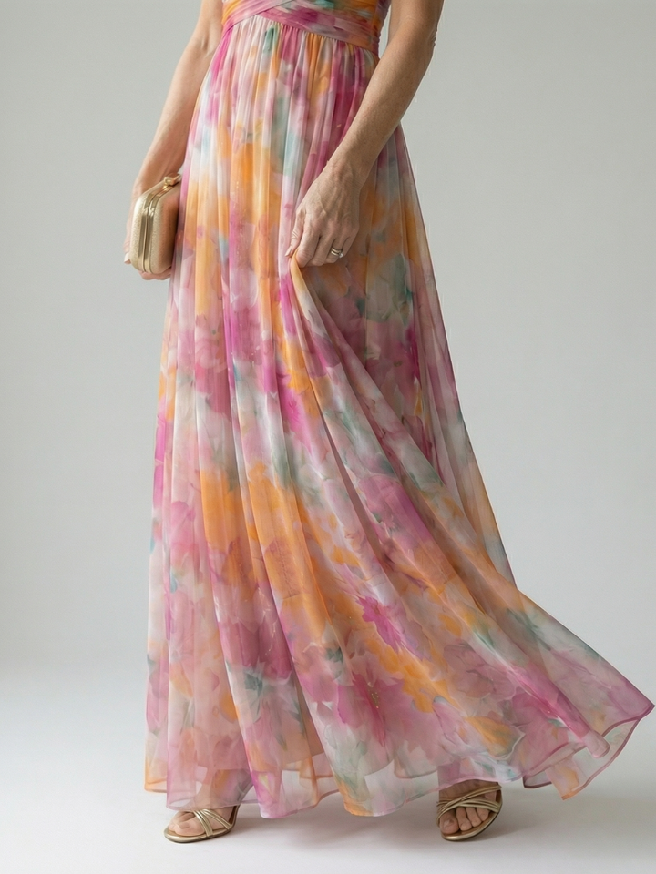 Izel Sonnenuntergang Kleid