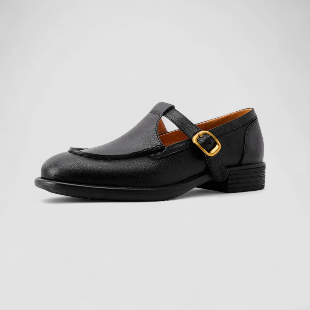 Baby Schuhe mit quadrater Spitze Nathalie