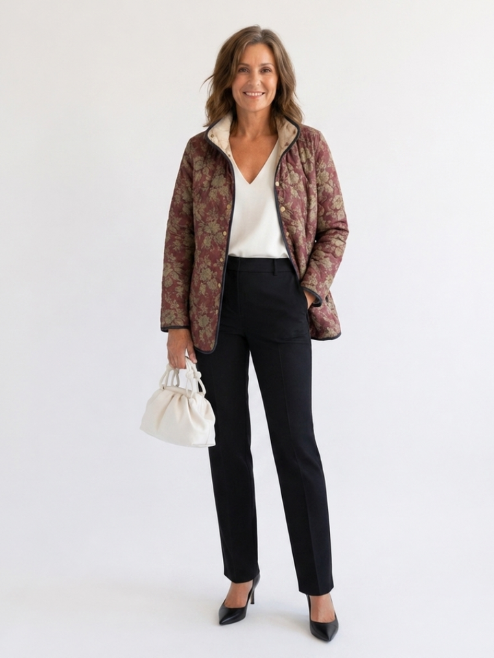 Steppjacke Damas Prune Sophie