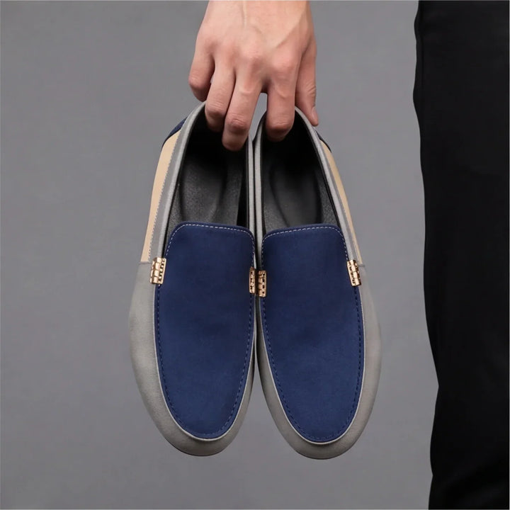 Adriano | Mokassin Canvas Herren
