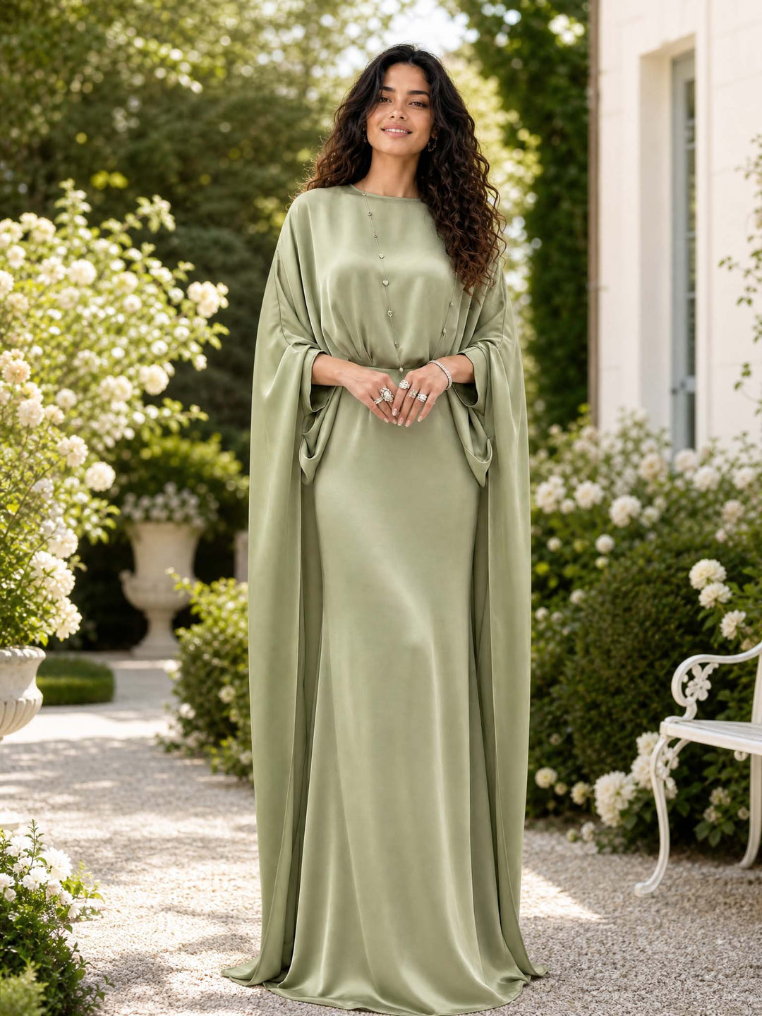 Elegantes und Minimalistisches Maxikleid