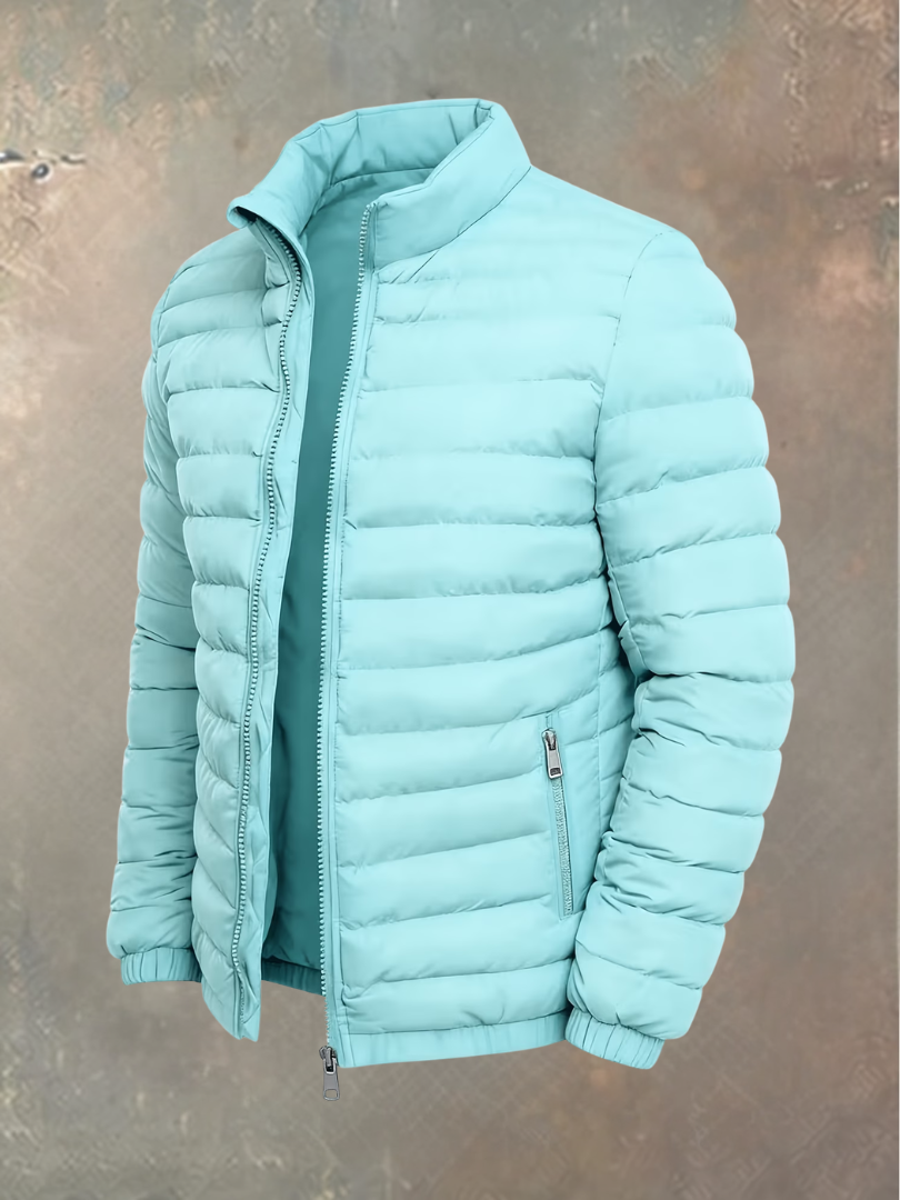 Lennart Herren-Steppjacke in Türkis