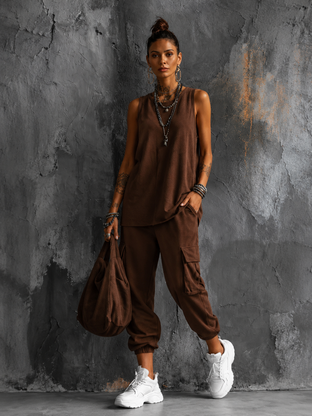 Norelle | Bequemes Zweiteiliges Casual Set
