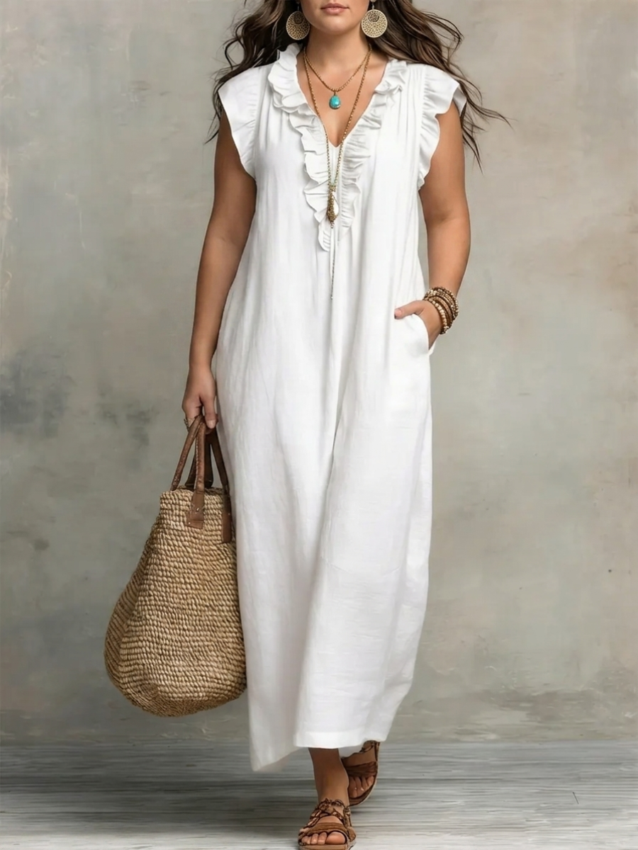 CAMELLIA™ - ELEGANTES SOMMER-MAXIKLEID