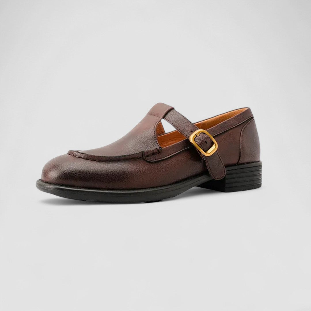 Baby Schuhe mit quadrater Spitze Nathalie