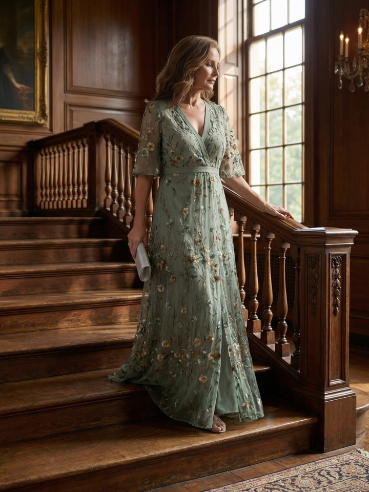 Selora | Maxikleid mit Halterneck