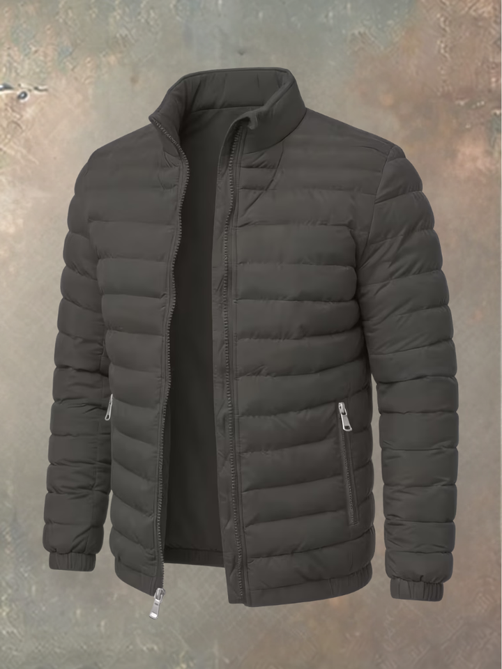 Lennart Herren-Steppjacke in Anthrazit