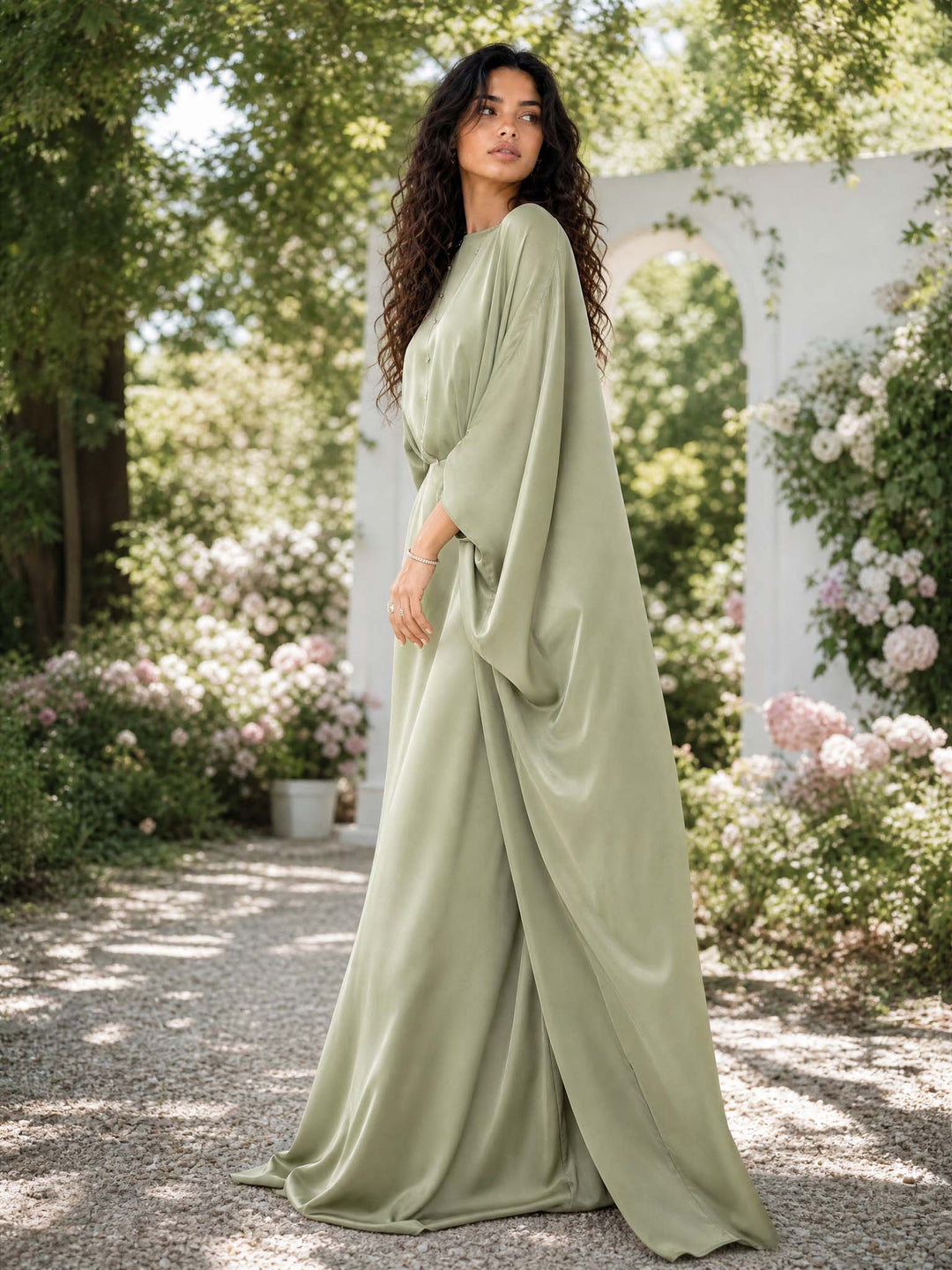 Elegantes und Minimalistisches Maxikleid
