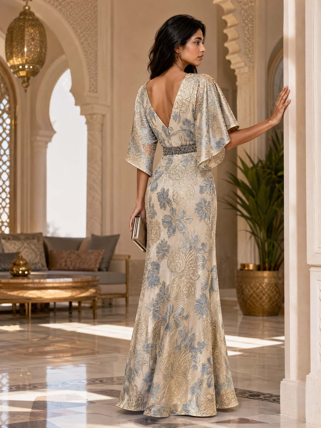 Maxikleid Meerjungfrau