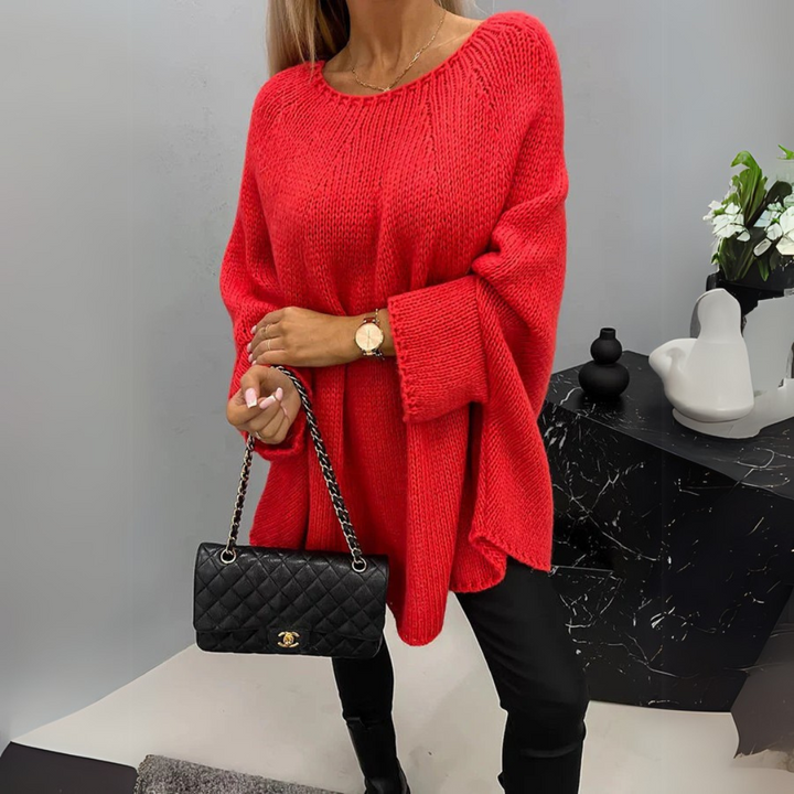 Isabelle | Eleganter Damenpullover mit Rundhals