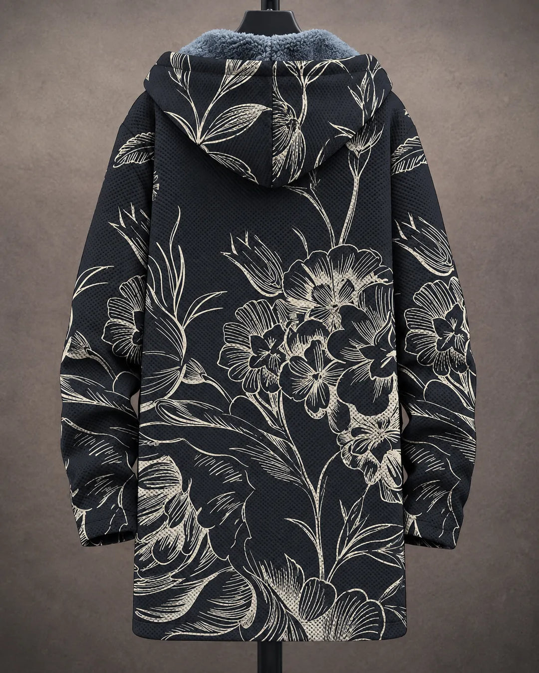 Rosalie Botanische Skizze Kapuzenjacke