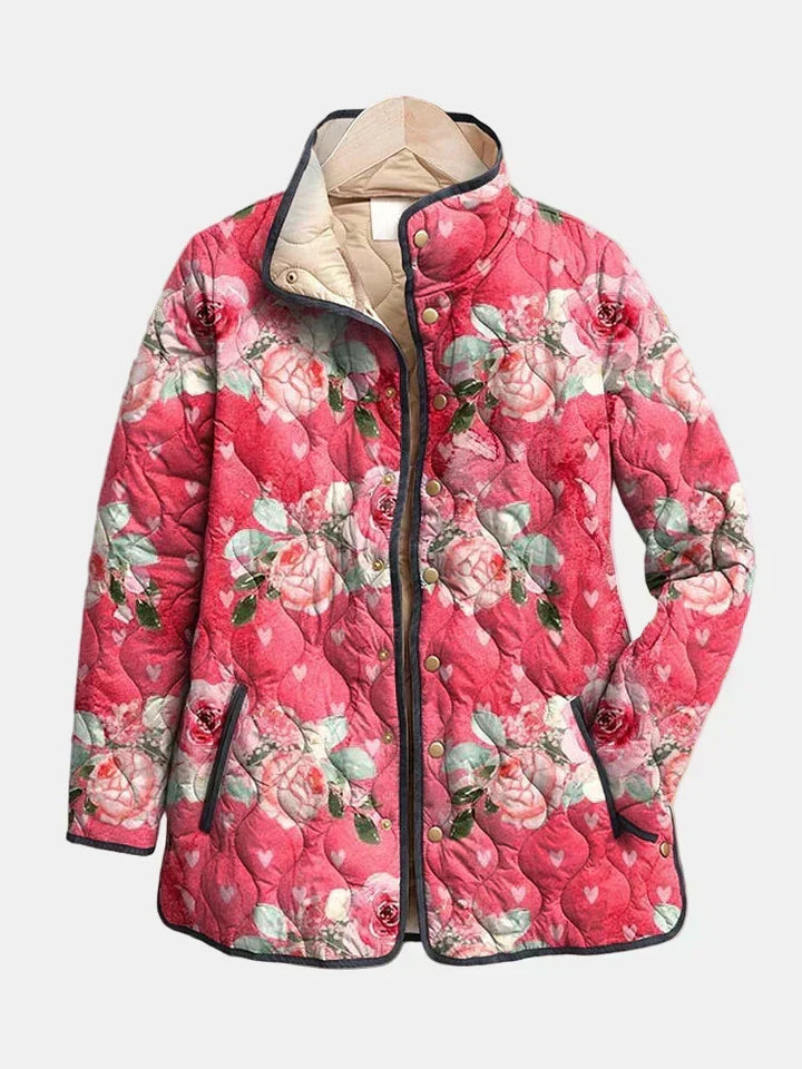 Steppjacke Rosen Poudrées Christine