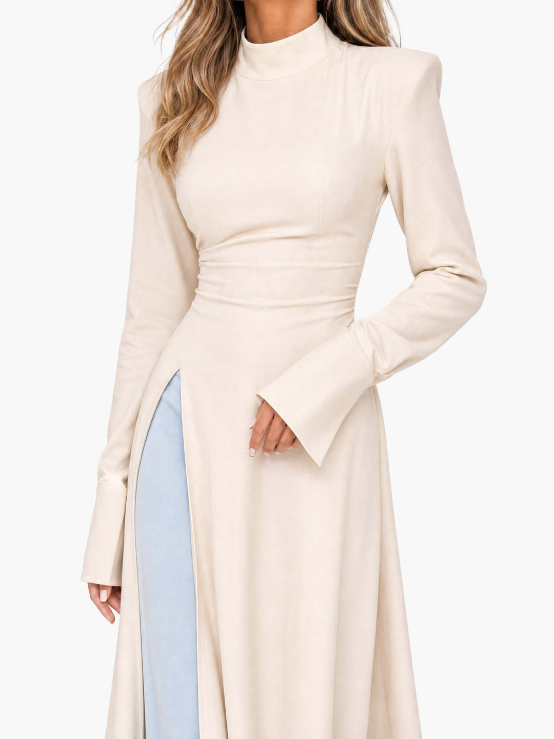 Elegantes Maxikleid mit Trend-Schlitz