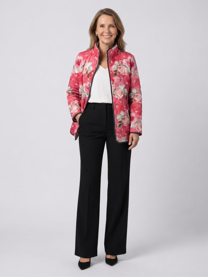 Steppjacke Rosen Poudrées Christine