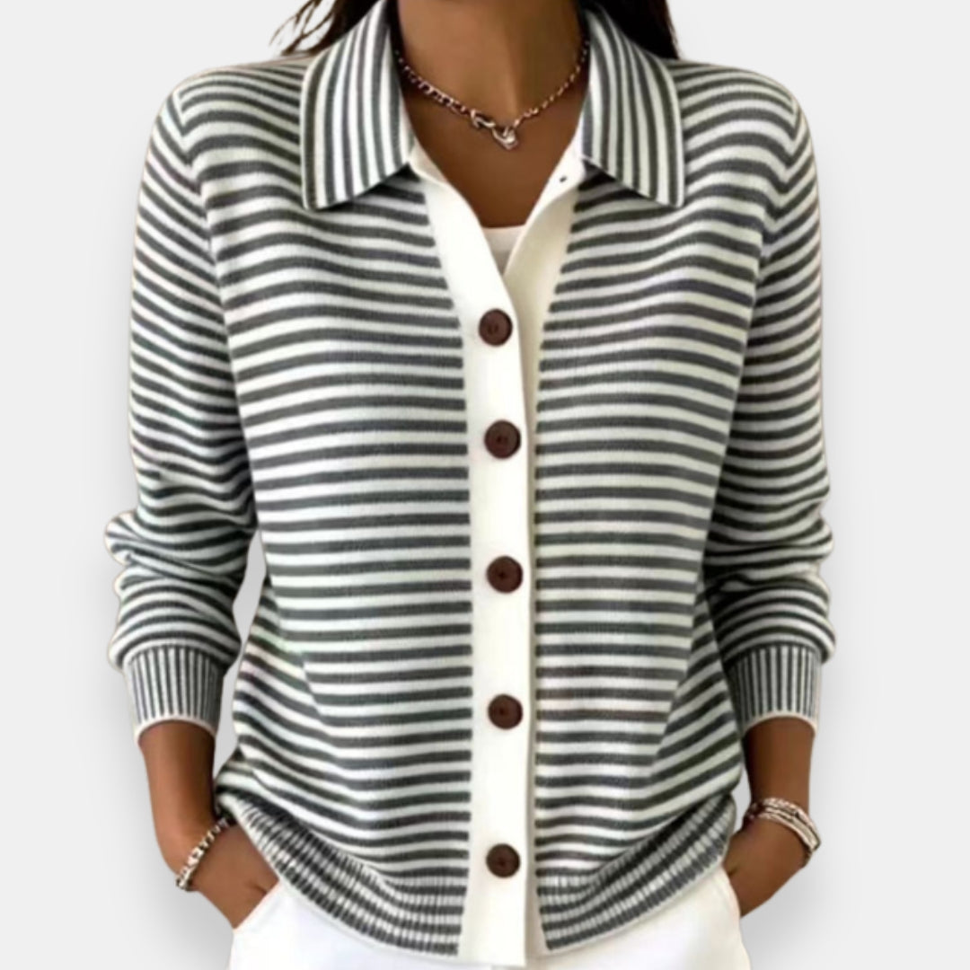 Lesley | Der gestreifte Cardigan