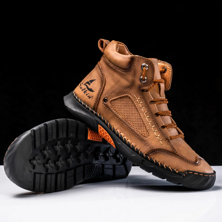 Leon | St. Moritz Leder High-Top Sneaker