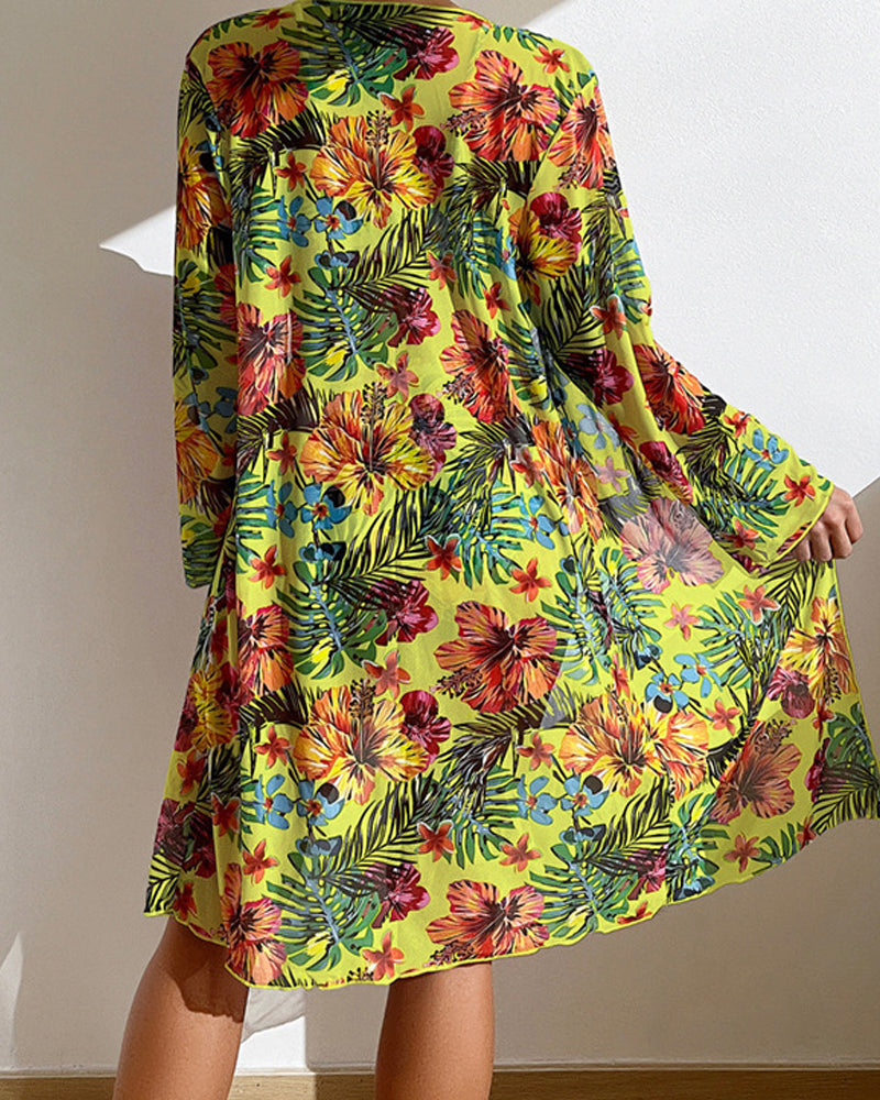 Glenda - Bikini mit Blumenrock