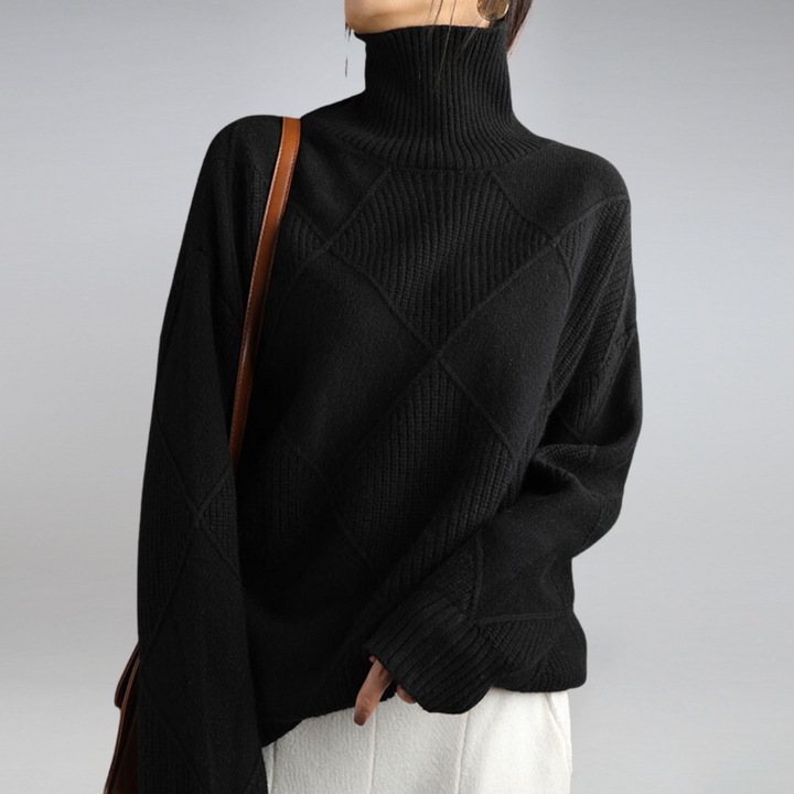 Ilse™ - Rollkragenpullover aus Kaschmir