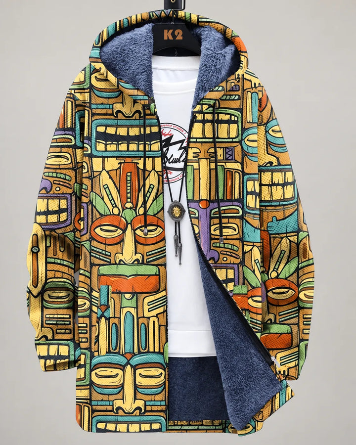 Celeste Ocean Art Kapuzenjacke