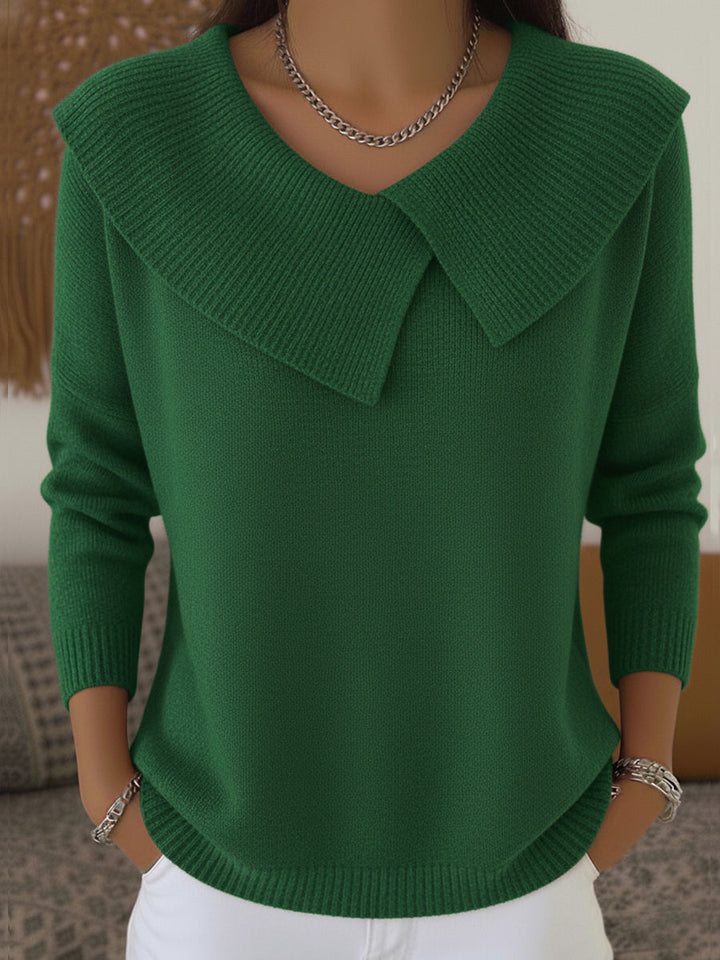 Josien | Warmer Pullover mit weichem Kragen