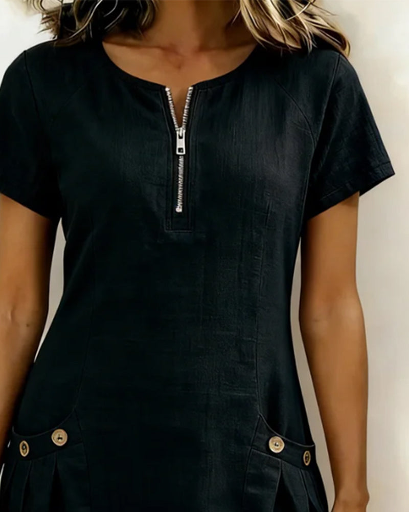 Kleid Lina | Natürliche Eleganz im Alltag