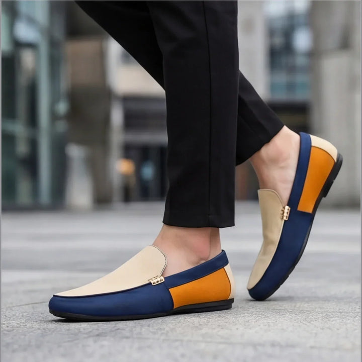 Adriano | Mokassin Canvas Herren