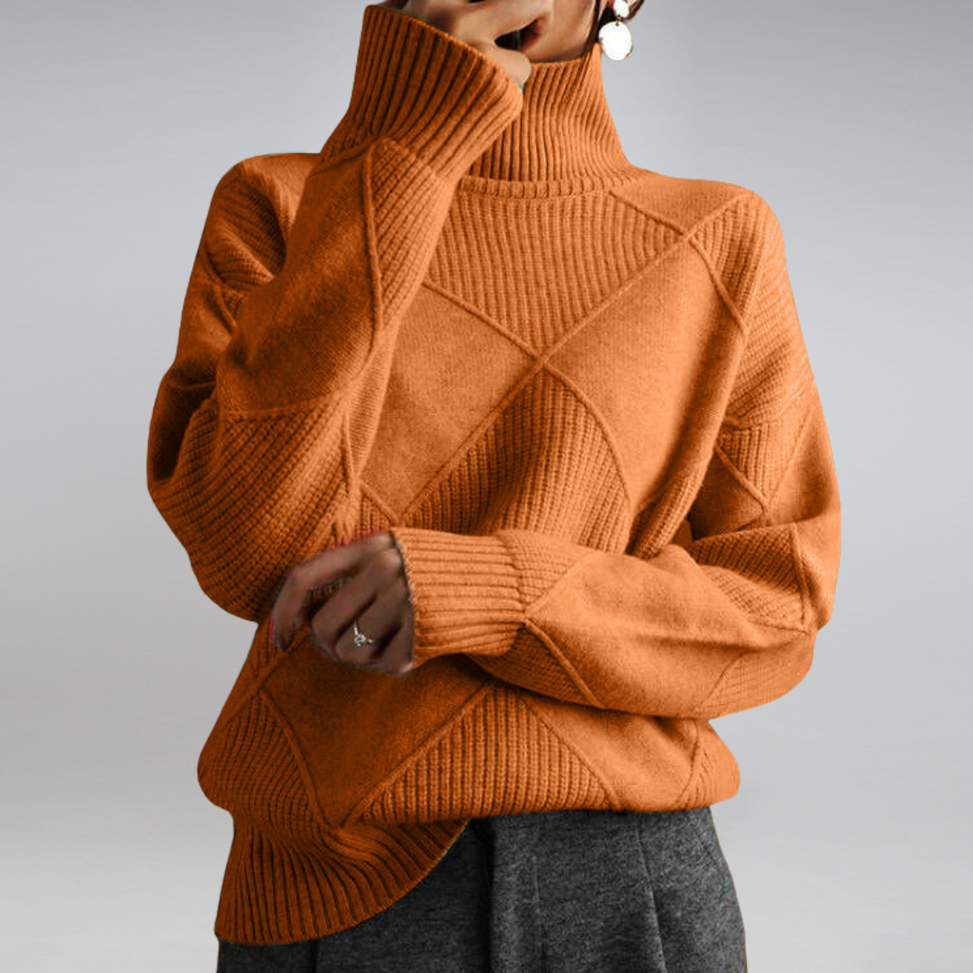 Ilse™ - Rollkragenpullover aus Kaschmir