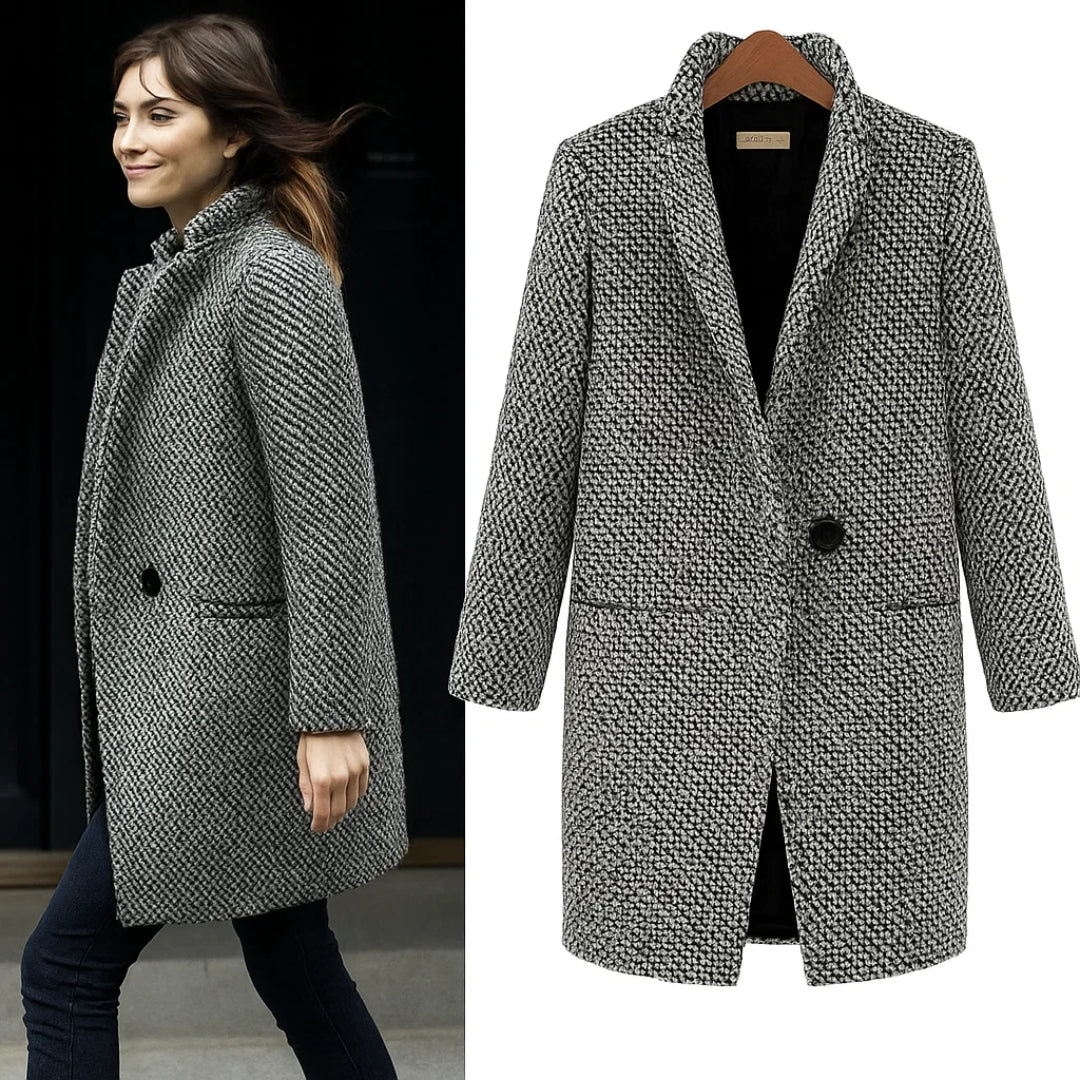 Caterinella™ | Lange Wolljacke