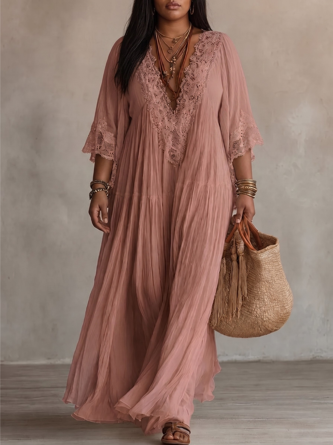 CELESTE™ - ELEGANTES SOMMER-MAXIKLEID