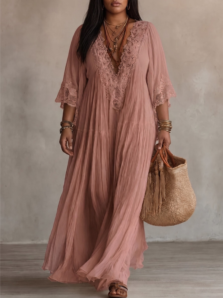 CELESTE™ - ELEGANTES SOMMER-MAXIKLEID