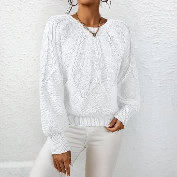 Erika™ | Eleganter Strickpullover mit weiten Ärmeln