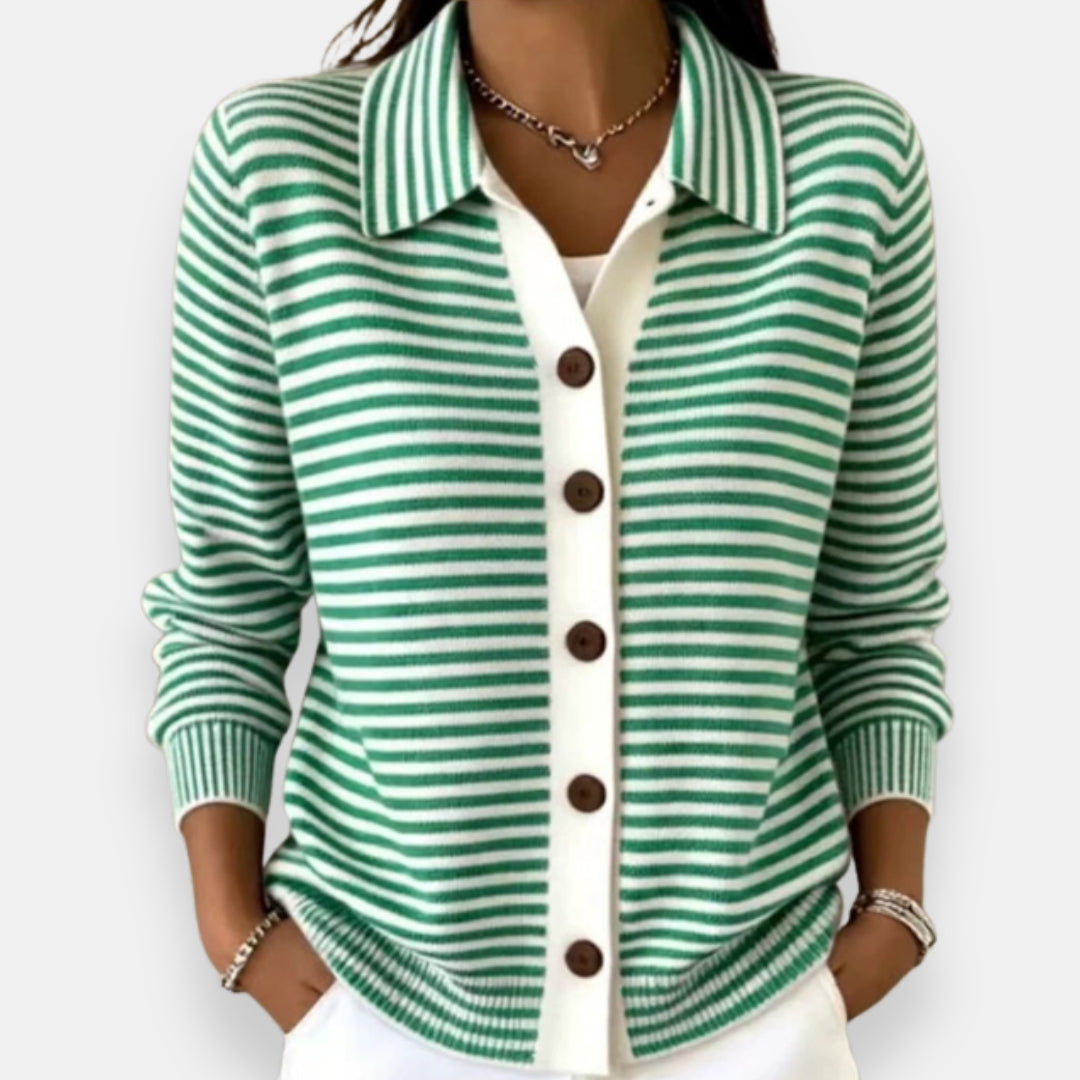 Lesley | Der gestreifte Cardigan