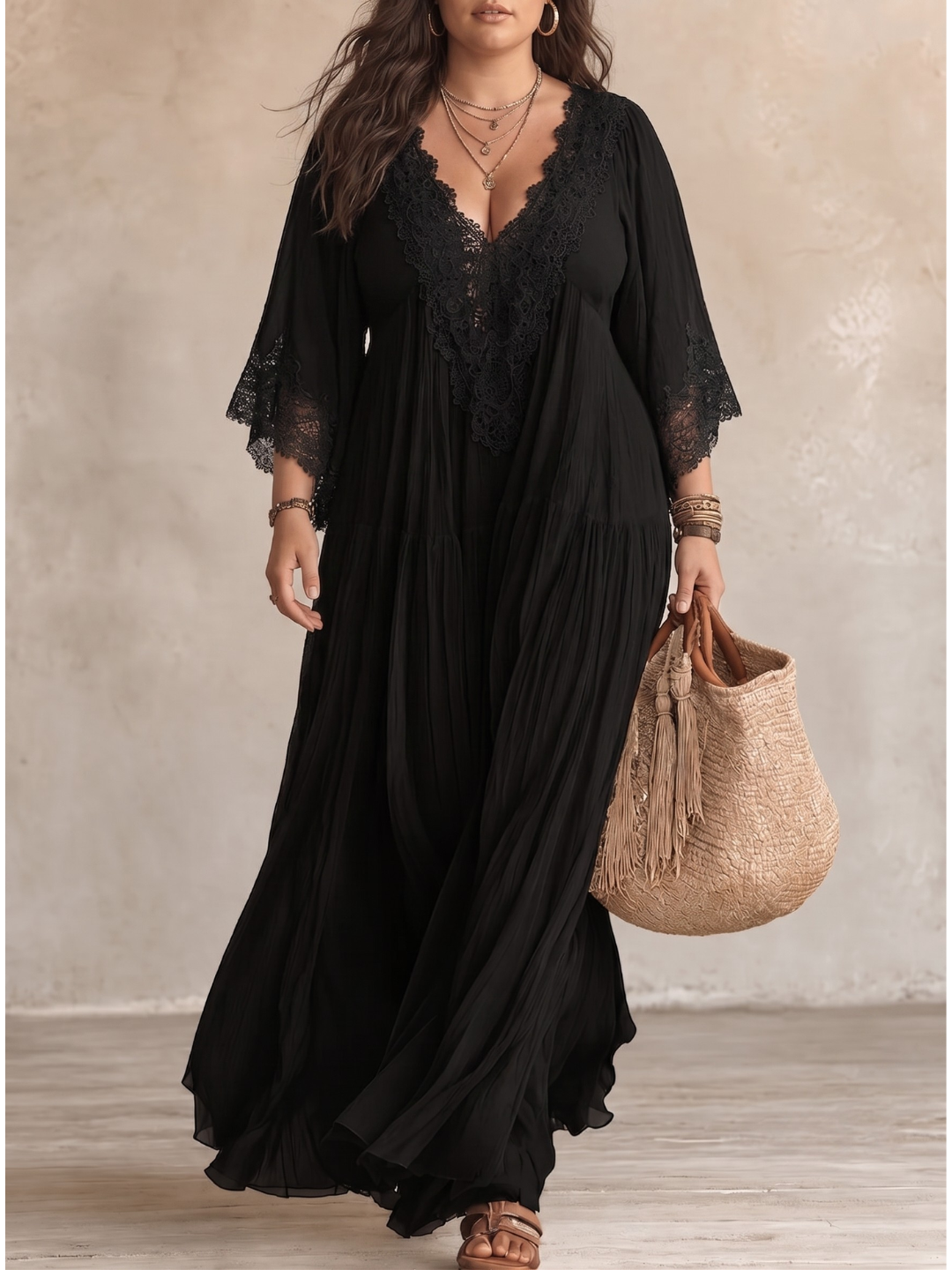 CELESTE™ - ELEGANTES SOMMER-MAXIKLEID