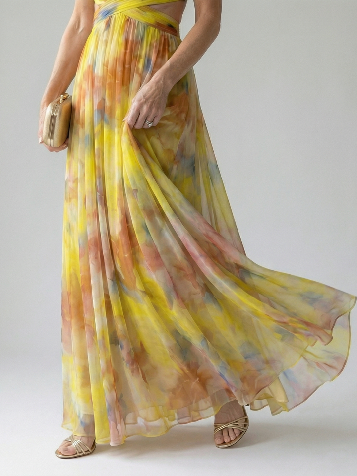 Izel Sonnenuntergang Kleid