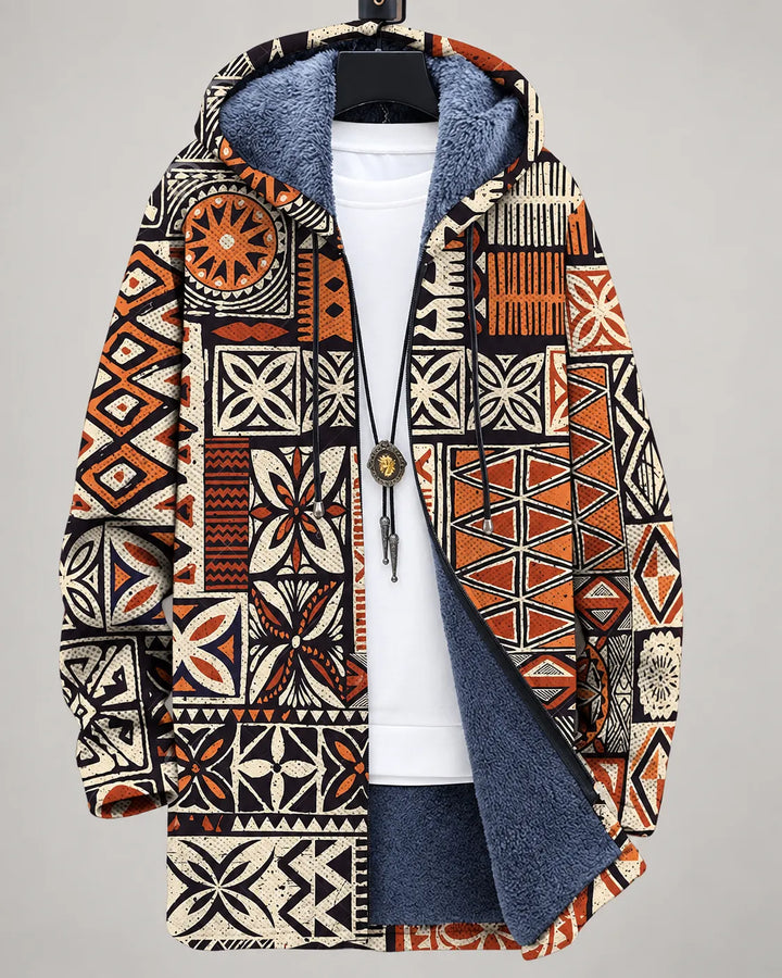 Celeste Ocean Art Kapuzenjacke