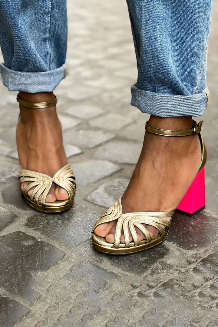 Adèle™ | Elegante Bicolor-Pumps