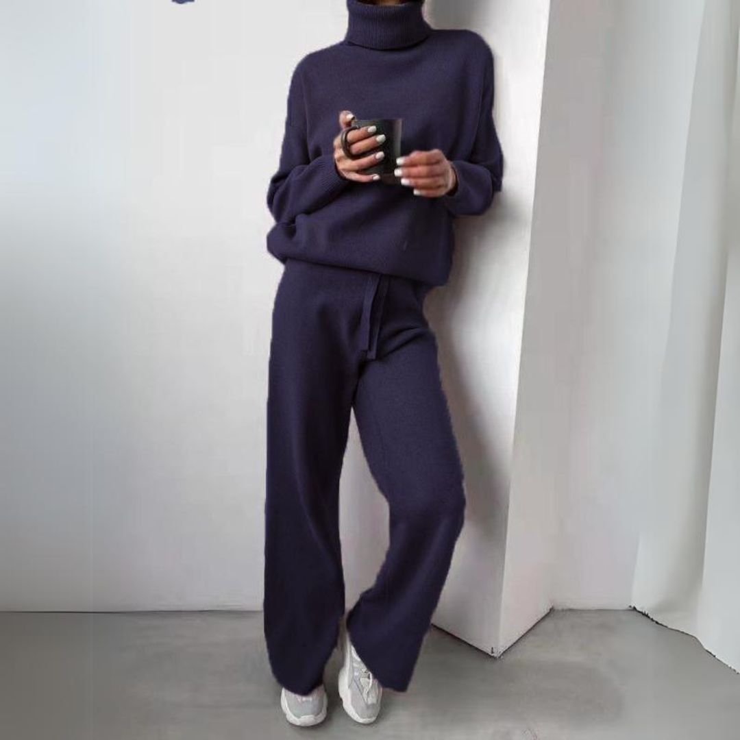 Karina - 2-teiliges Set, Rollkragen und lange Hose