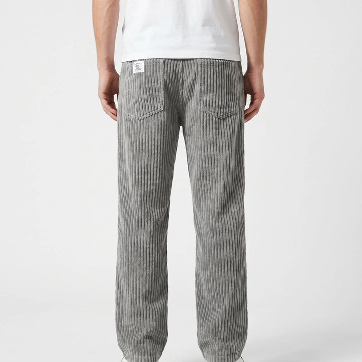 Herren Hose | Corduroy Hose mit elastischem Bund