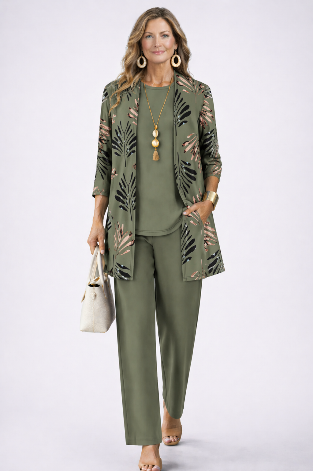 Elsera – Elegantes dreiteiliges Set im klassischen Stil