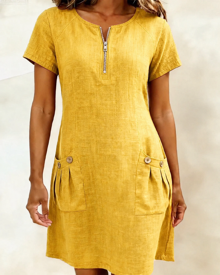 Kleid Lina | Natürliche Eleganz im Alltag