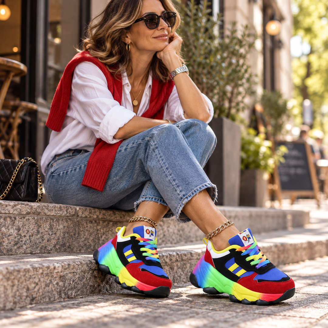 Isolina | Sneakers Colorate Comfort