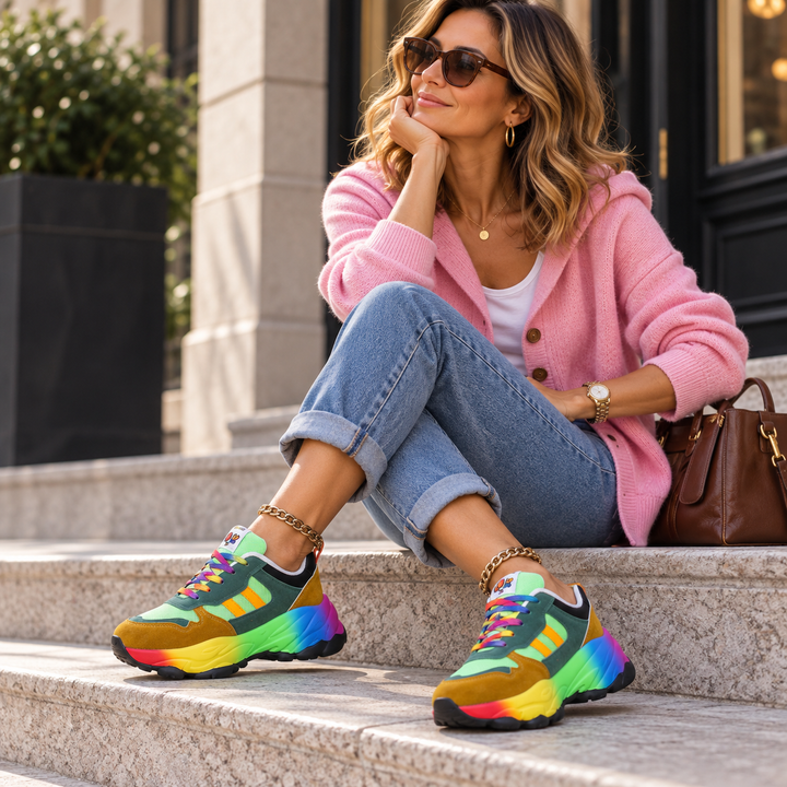 Isolina | Sneakers Colorate Comfort